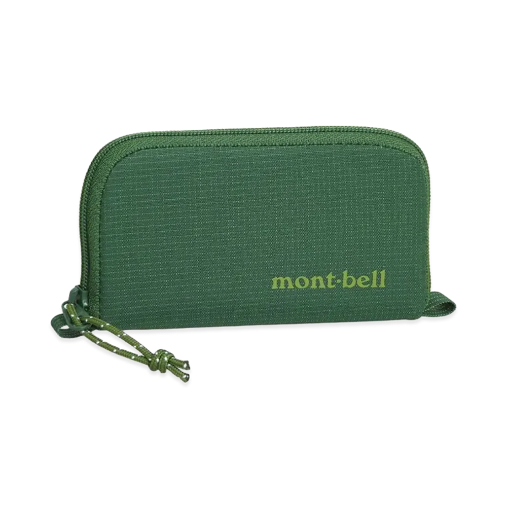 mont-bell Mini Zip Wallet "Green"