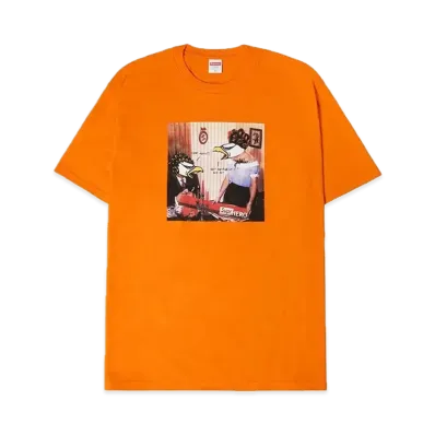 Supreme x ANTIHERO Curbs Tee "Orange"