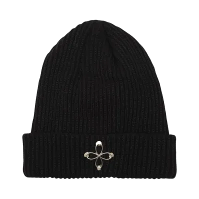 SURGERY clover logo beanie ver.2 "BLACK"