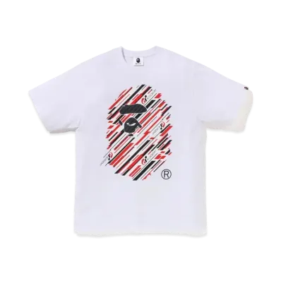 A BATHING APE x GRAN TURISMO Ape Head Tee #2 "White"