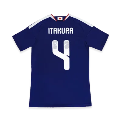 adidas Soccer Japan 2026 Home Replica Jersey #4 Ko Itakura "Japan Blue/Ash Blue"