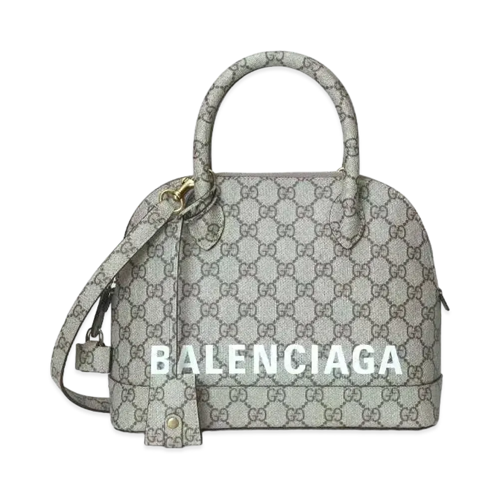 GUCCI x BALENCIAGA The Hacker Ville Small Bag "Beige"