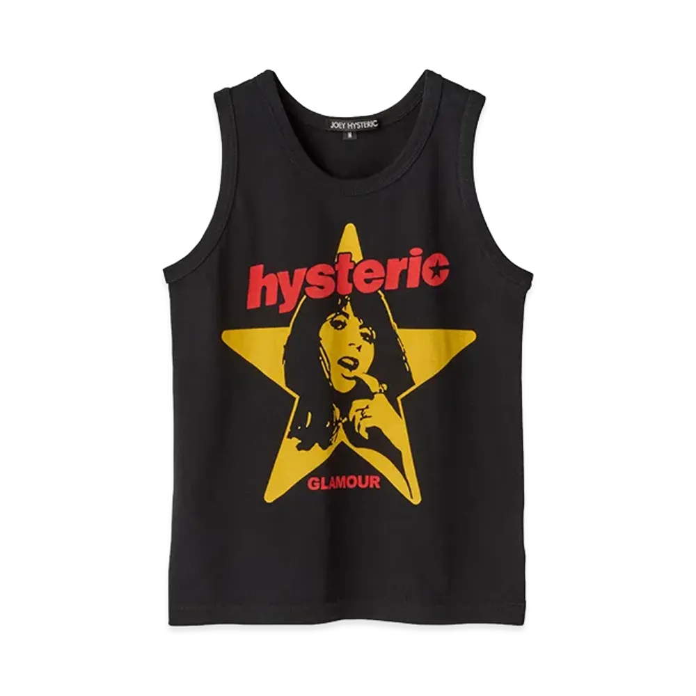 HYSTERIC GLAMOUR Kids Hysteric Star Tank Top "Black"