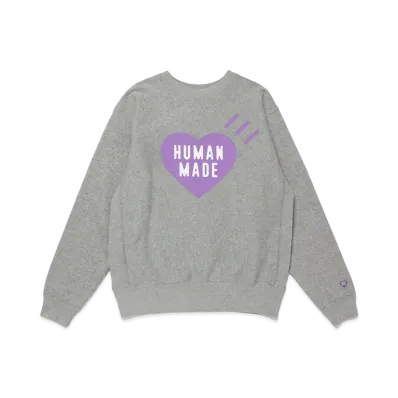 HUMAN MADE Stores Exclusive Heart Sweatshirt Apgujeong "Gray"