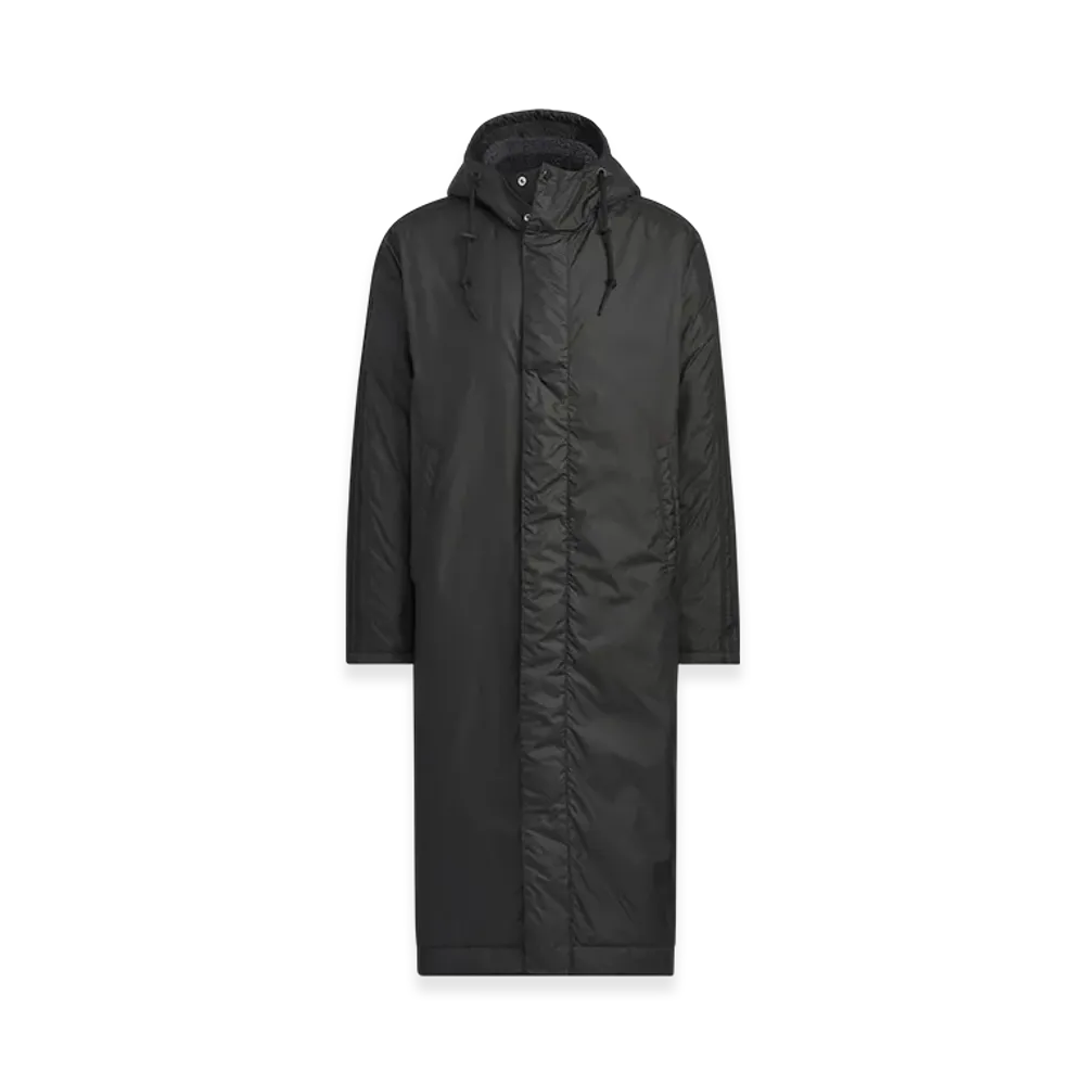 adidas Must Haves Three Stripes Loose Fit Best of adidas Lining Long Coat "Black"