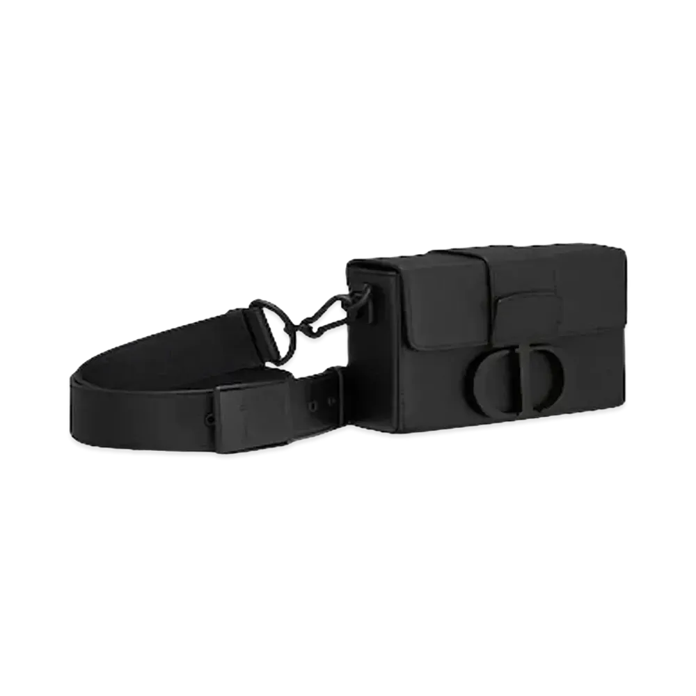 Dior 30 Montaigne Box Bag "Black"