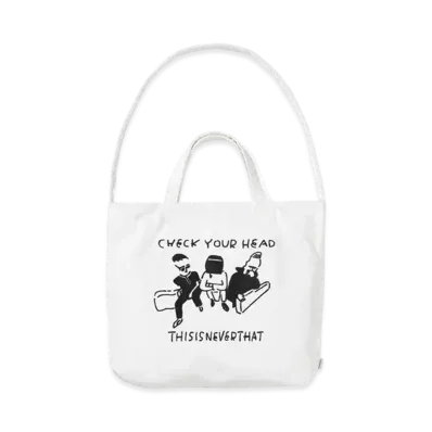 thisisneverthat x Yu Nagaba Messenger Bag "White"