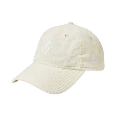 NEW ERA 9Twenty Micro Corduroy Classic Logo "Chrome White"