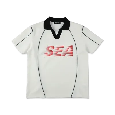 WIND AND SEA Motion Logo Game Shirt "White"