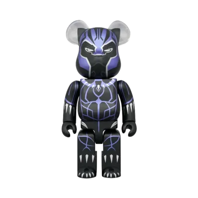 MEDICOM TOY "BEARBRICK" -Marvel Studios' The Infinity Saga- Black Panther (Endgame Ver.) 400%