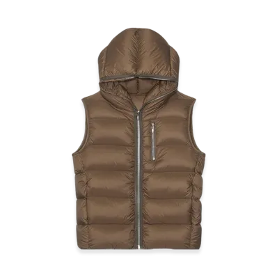 Rick Owens Sealed Vest "Fawn"