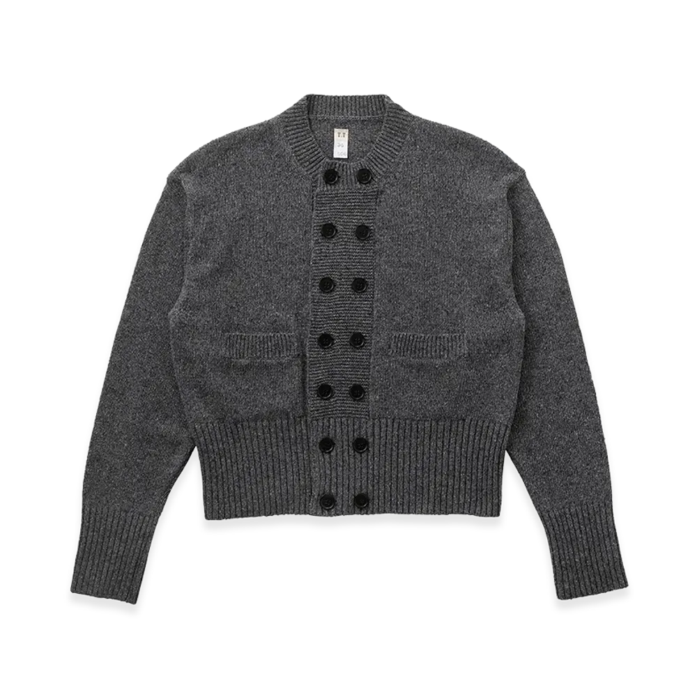 T.T Taiga Takahashi LOT.506 DB Cardigan "Gray"