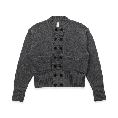 T.T Taiga Takahashi LOT.506 DB Cardigan "Gray"