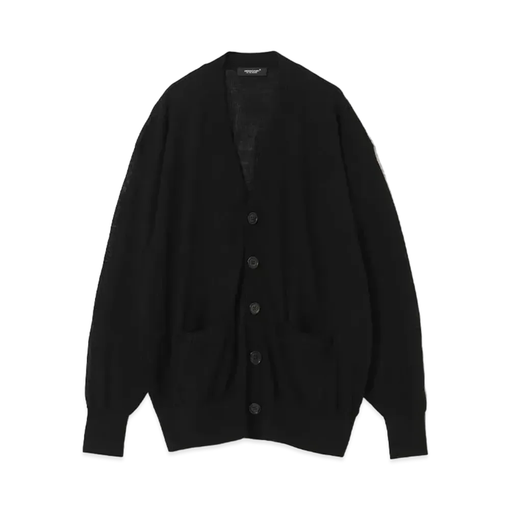 UNDERCOVER Twin Peaks Knit Cardigan "Navy"