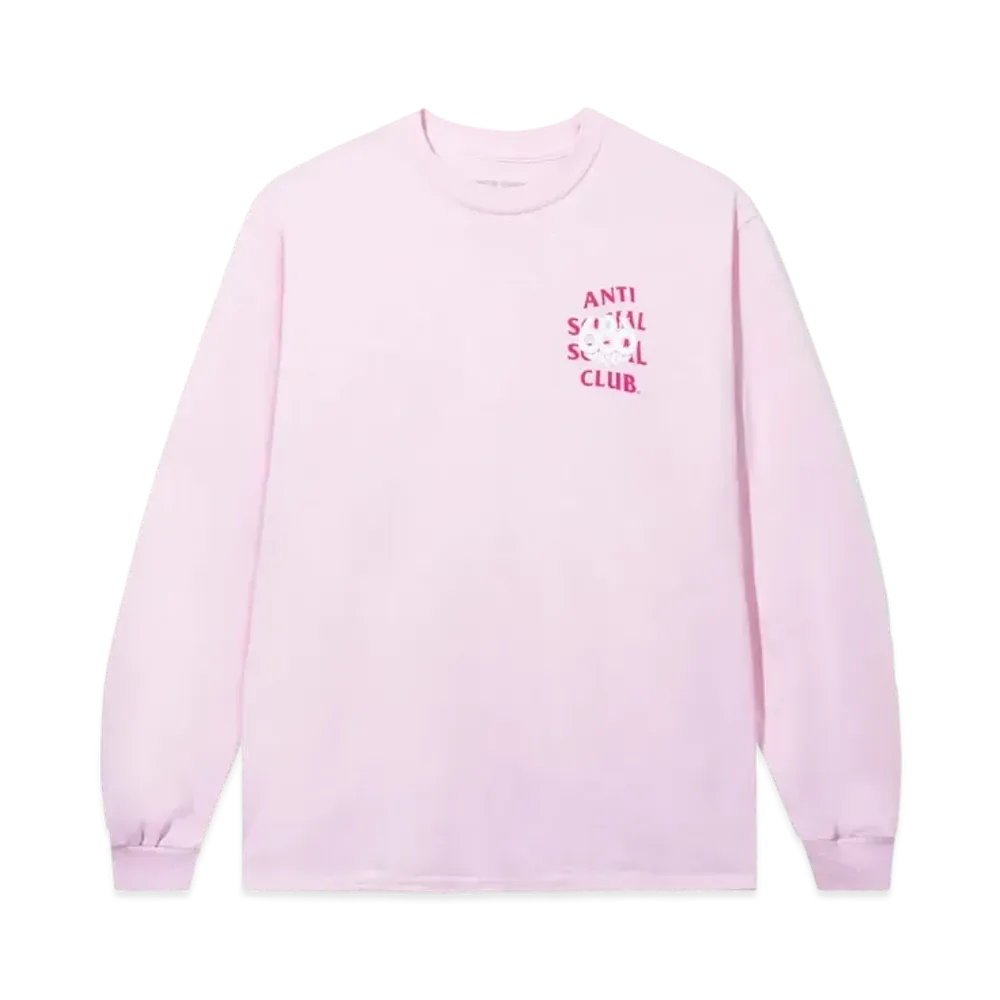 ANTI SOCIAL SOCIAL CLUB x 686 All-Mountain Long Sleeve Tee "Light Pink"