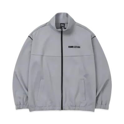 WIND AND SEA x FCMM Wide Slim Fit Zip Up "Silver"