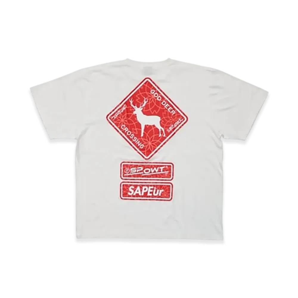 SAPEur x Spowt S/S Tee "White"