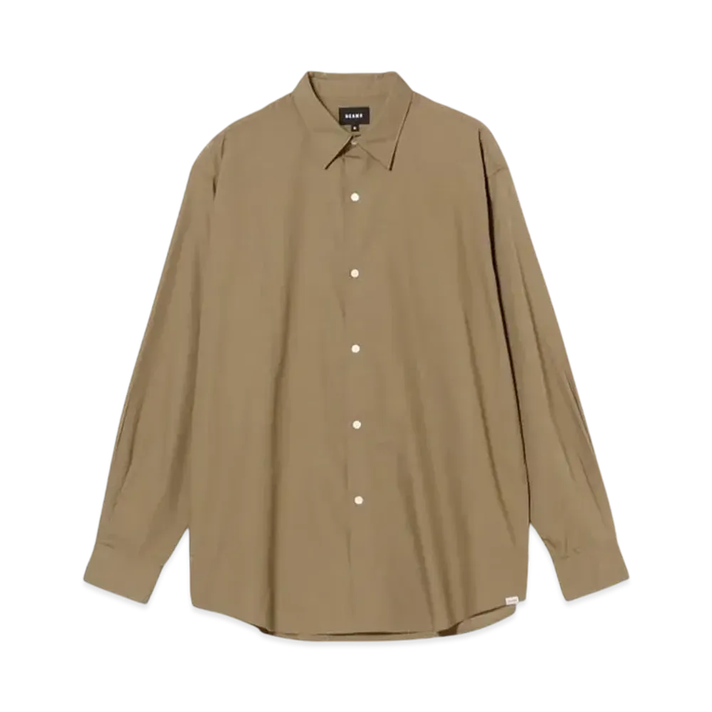 BEAMS Basic Shirt "Olive"