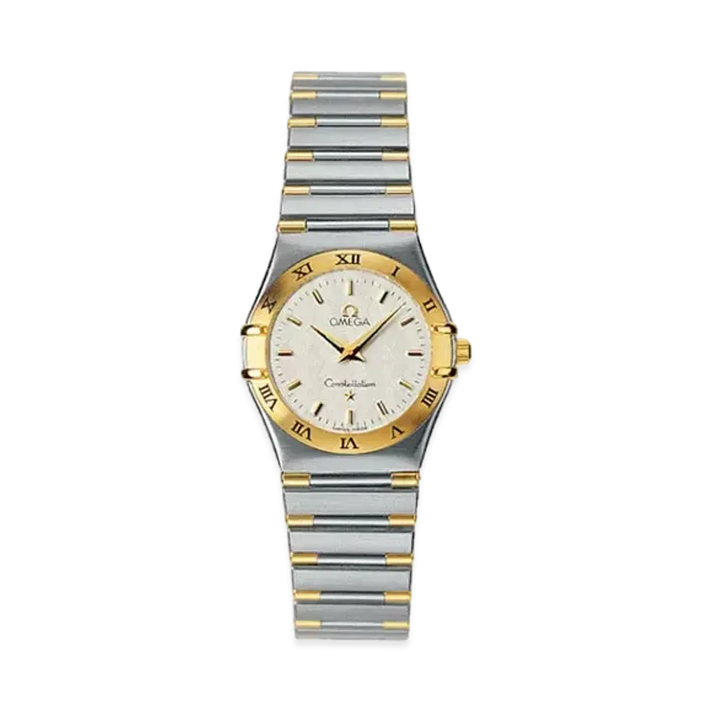 OMEGA Constellation Mini Half Bar 22.5MM "Stainless Steel/Yellow Gold" 1372.30.00