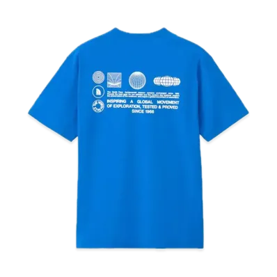 The North Face Short Sleeve Flash Dry Glove Grid Cotton Tee "Hero Blue"