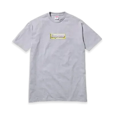 Supreme Bling Box Logo Tee (13SS) "Heather Grey"