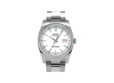 ROLEX Datejust 36 "White/Stainless Steel"