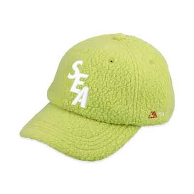 WIND AND SEA Polartec Thermal Boa Fleece Cap "Yellow"