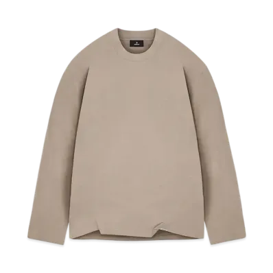 REPRESENT Initial Long Sleeve Open Cuff T-Shirt "Dune"