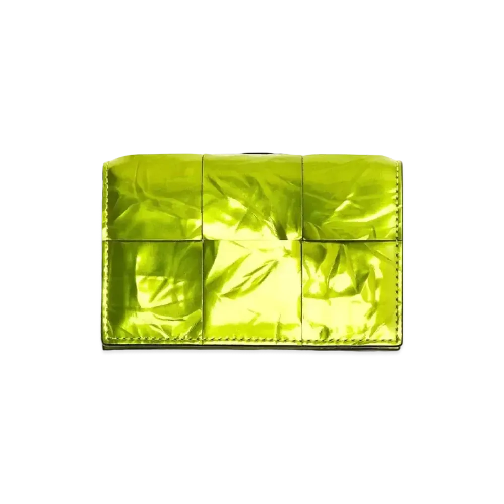 Bottega Veneta Business Card Case "Chlorophyll/Black"
