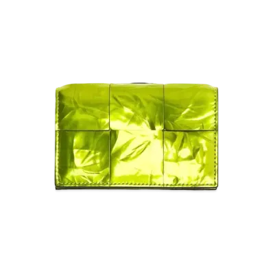 Bottega Veneta Business Card Case "Chlorophyll/Black"