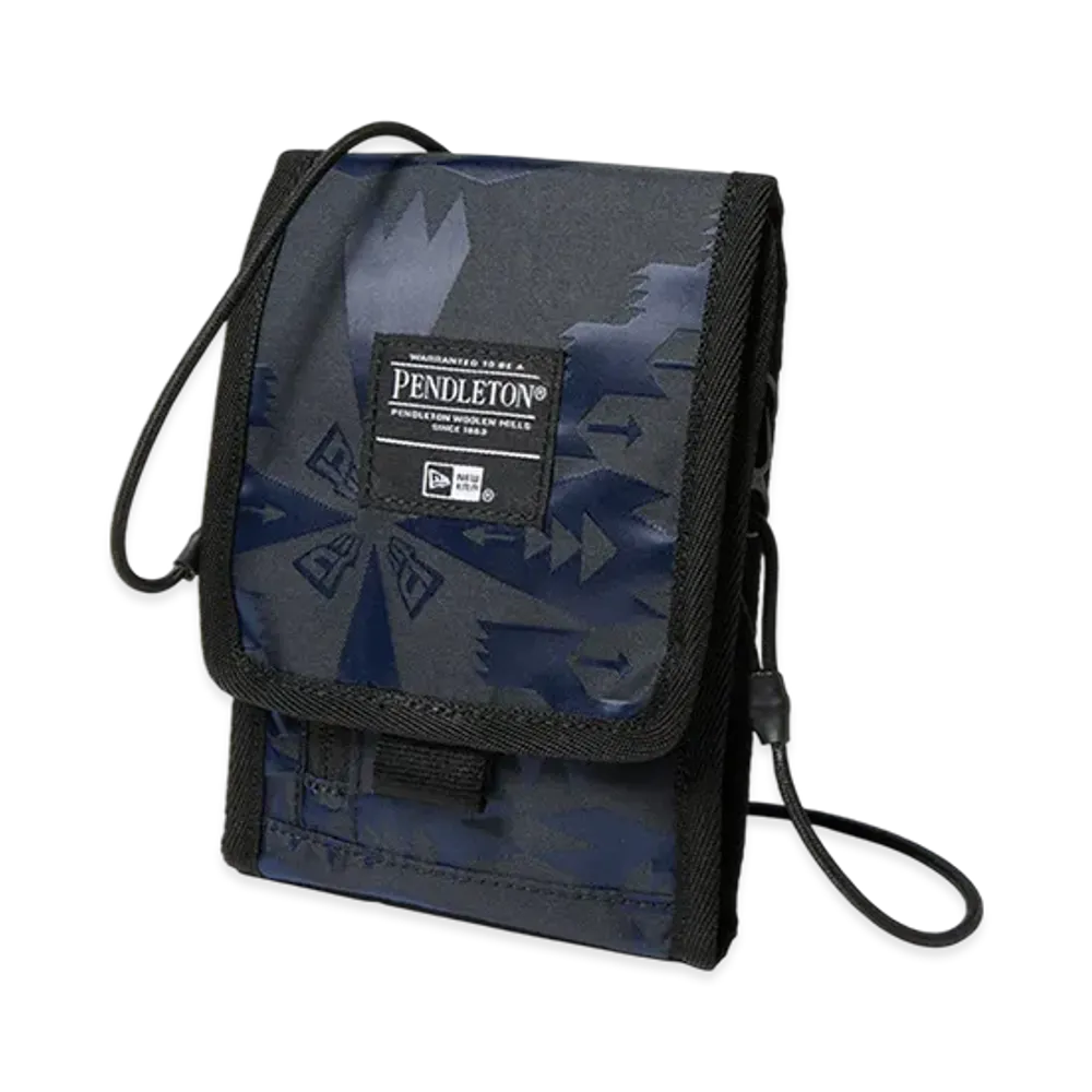 NEW ERA x Pendleton Neck Pouch 0.3L "Navy"