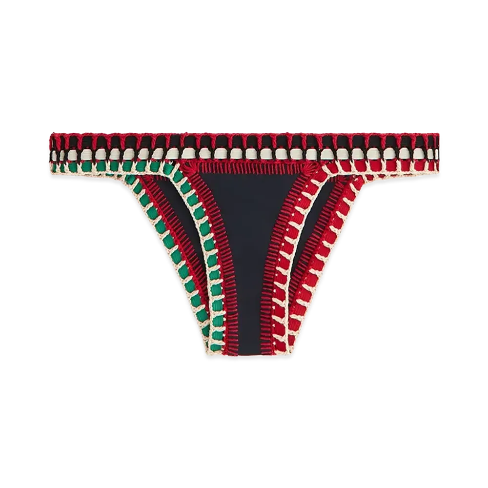 Kith x KIINI Women's Triangle Bikini Bottom "Black"