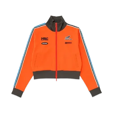 MOUSSY x HONDA HRC Compact Track Jacket "Orange"