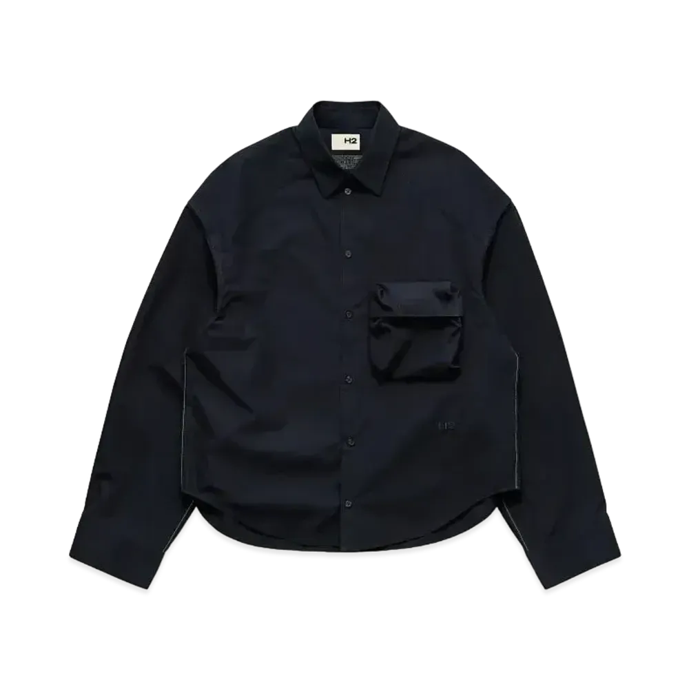HERON PRESTON x H&M H2 Boxy Shirt "Black"