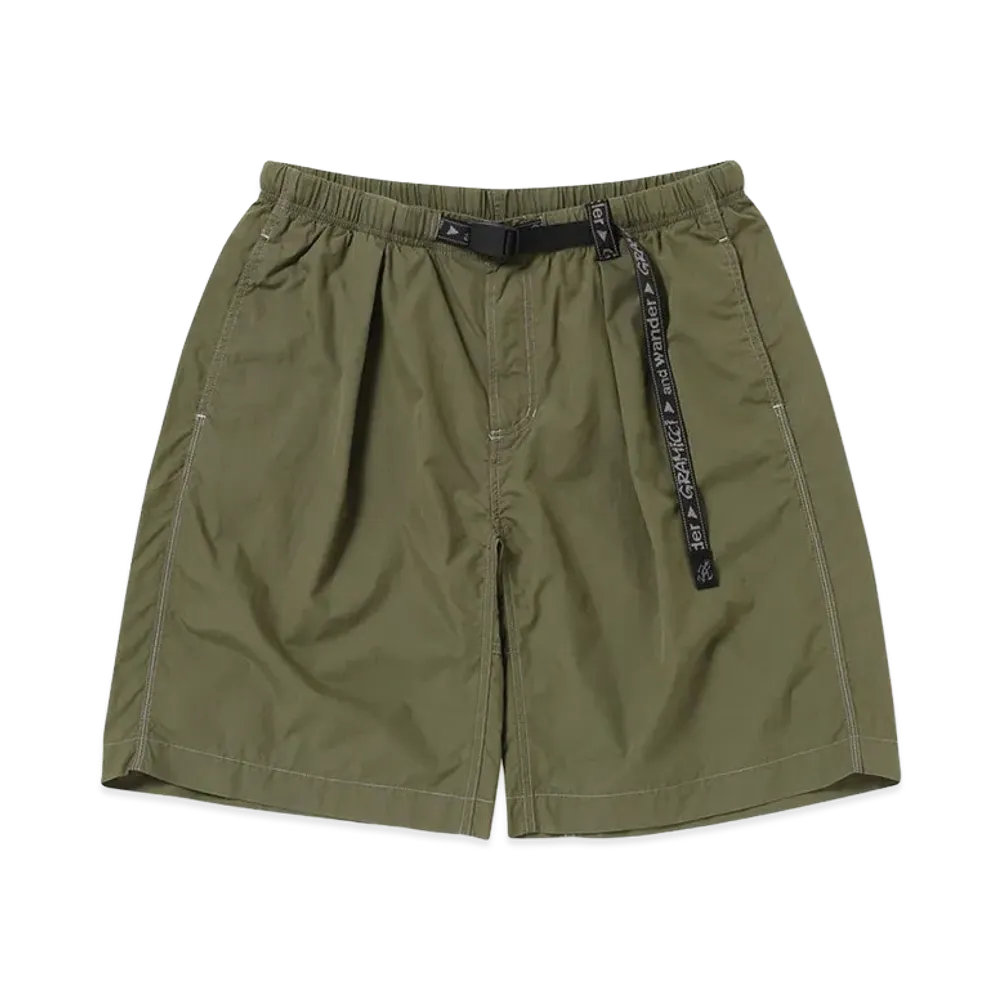 GRAMICCI x and wander C/N G-Short "Khaki"