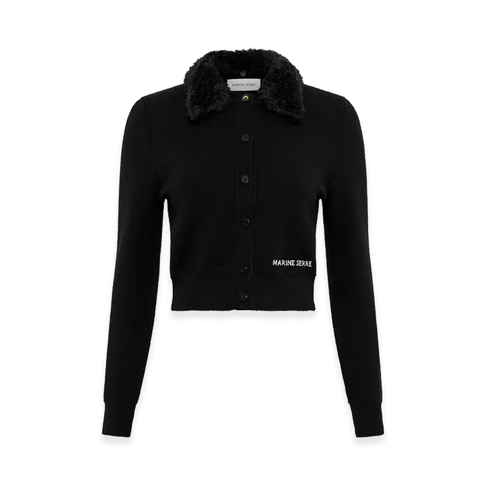Marine Serre Women's Sweaters "Black"