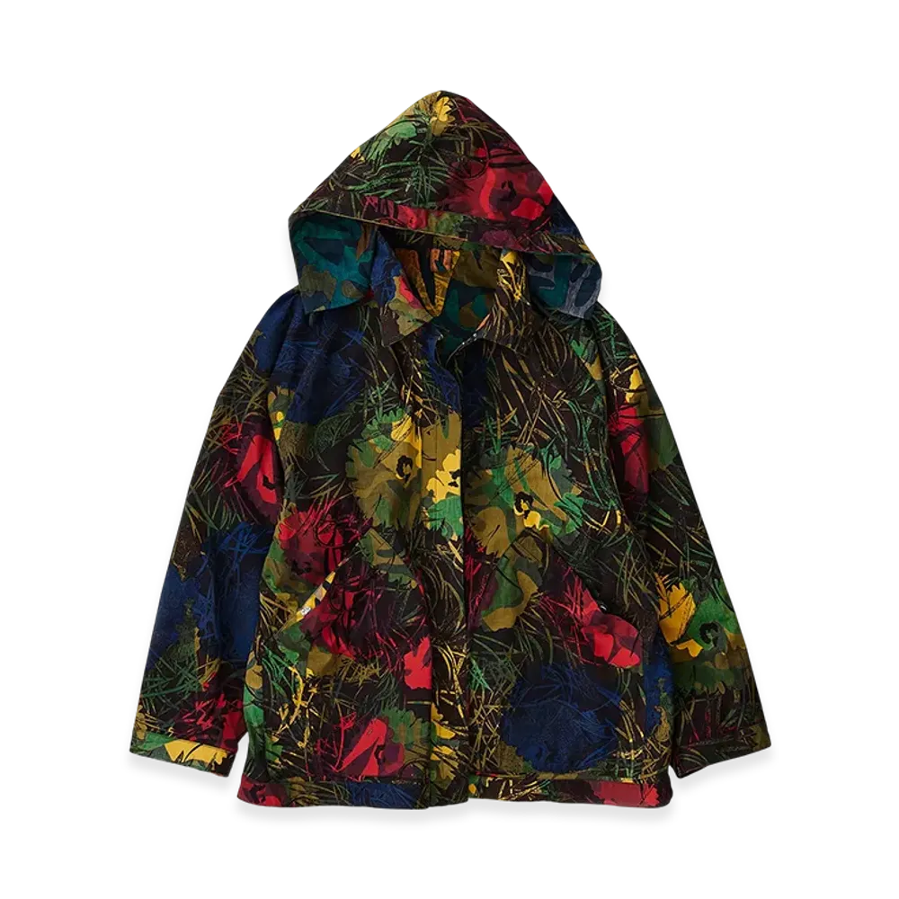 NICENESS Andy Graphic Hunter Jacket "Leaf/Flower"
