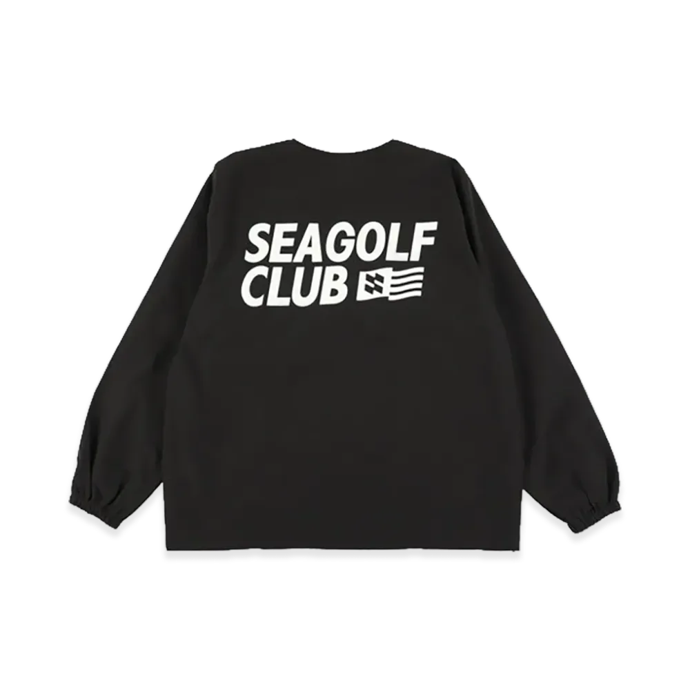 WIND AND SEA No Collar Jacket "Black"