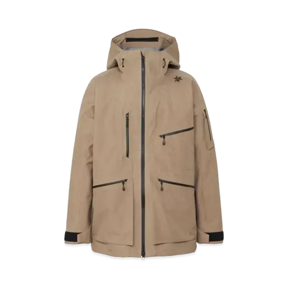 Goldwin Gore-Tex 3 Layer Work Pocket Jacket (Ski / Men's) "Grayish Taupe"