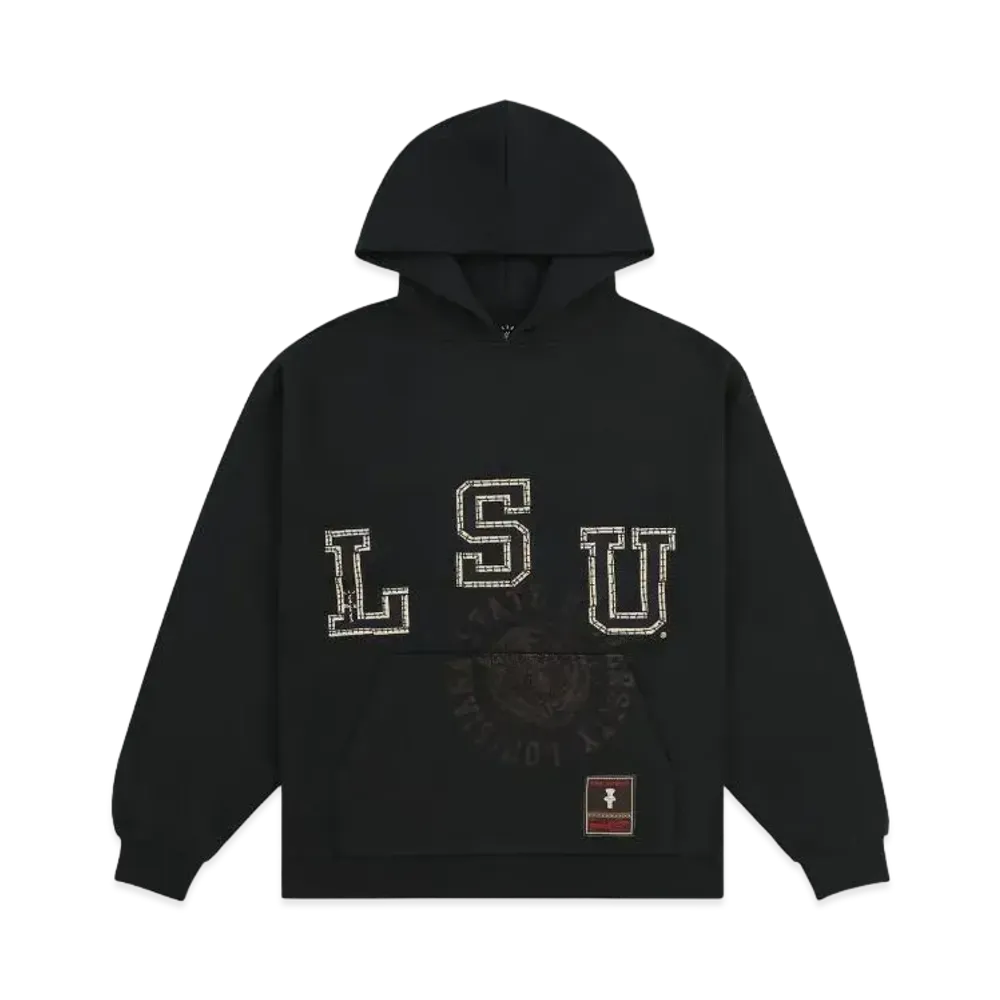 Travis Scott x M&N x LSU Hoodie "Black"