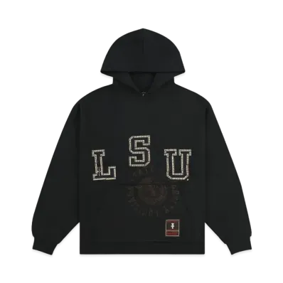 Travis Scott x M&N x LSU Hoodie "Black"