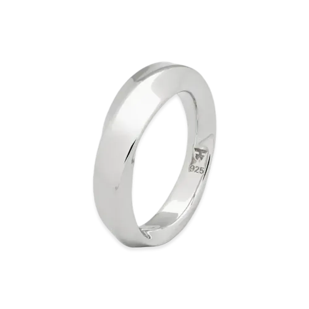 TOMWOOD Infinity Band Medium "Silver"