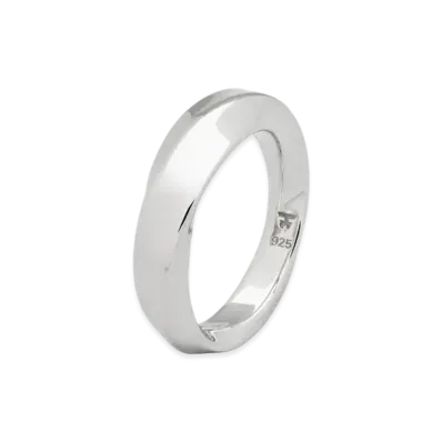 TOMWOOD Infinity Band Medium "Silver"