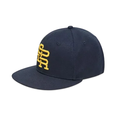 SPLR Monogram Baseball Cap "Navy"