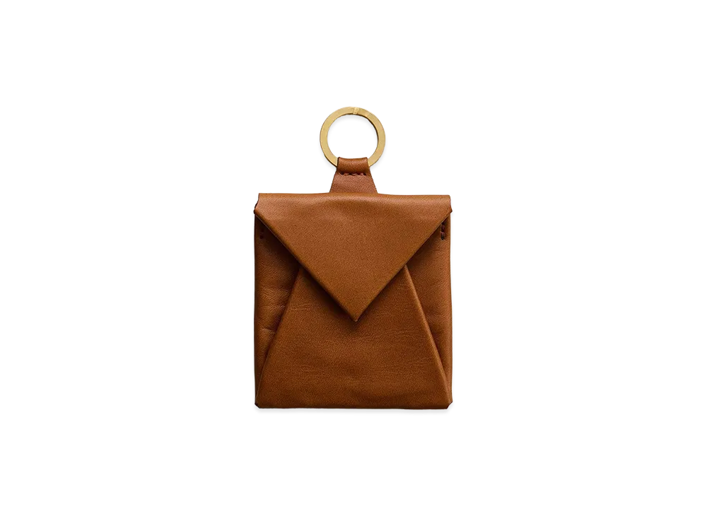 NICENESS N.Fats Steerhide Coin Case "Cognac"