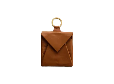 NICENESS N.Fats Steerhide Coin Case "Cognac"