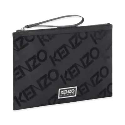 KENZO 'PARIS' Large Pouch "Black"