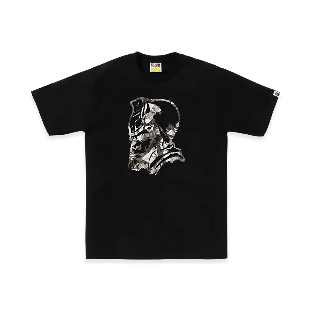 A BATHING APE Tree Edge Camo General Tee "Black"