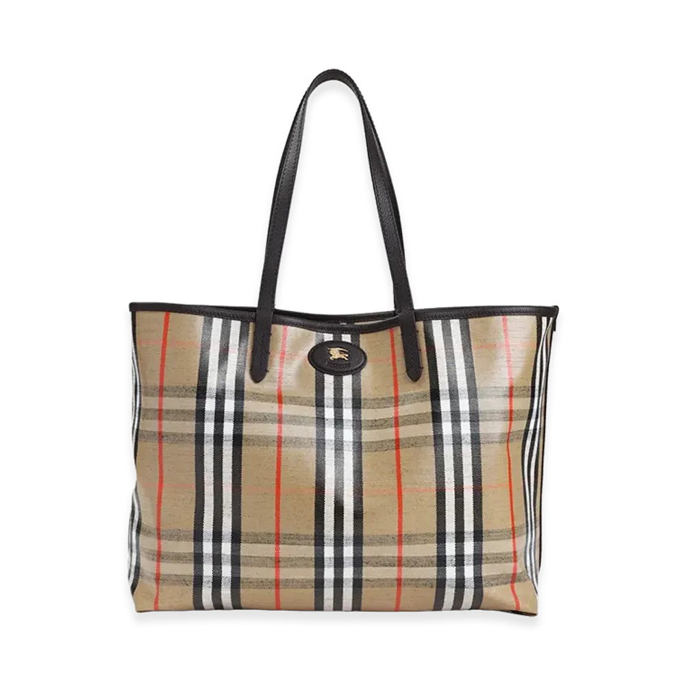 Burberry Women's Highlands Medium Tote Bag "Beige"