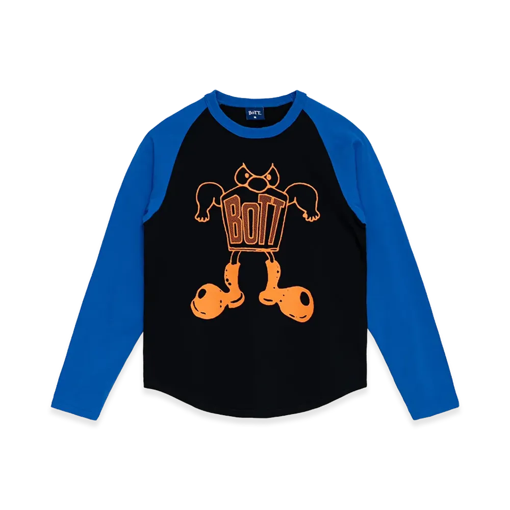 BoTT Big Boots Raglan L/S Tee "Black"